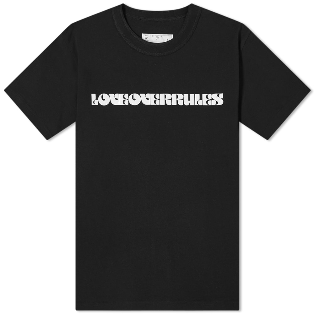 Sacai x Hank Willis Thomas Love Overrules Tee - 1