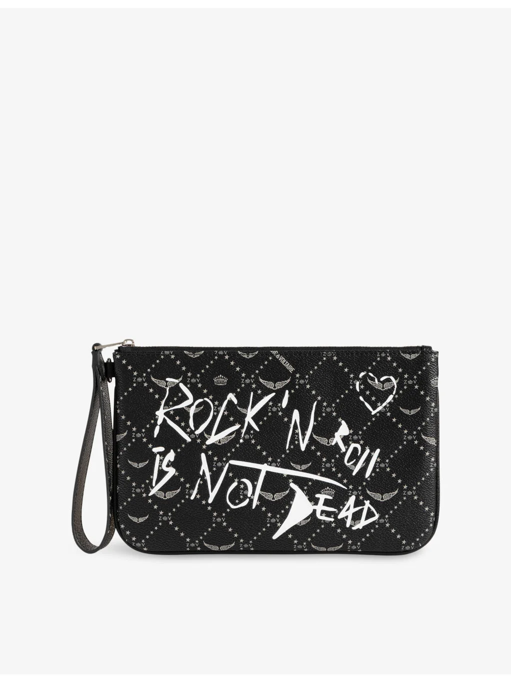 Z Monogram Faux-Leather Pouch - 1