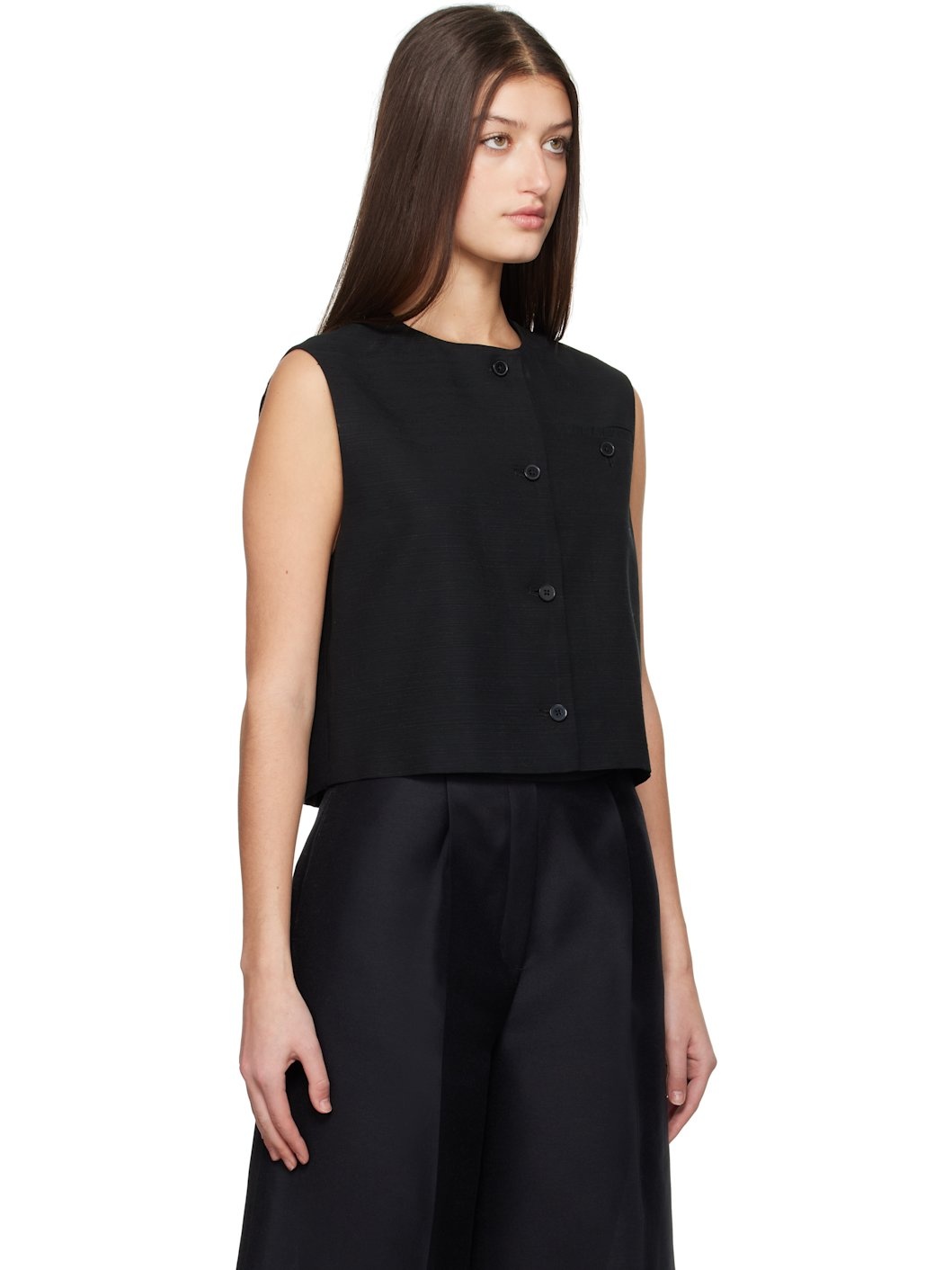Black Esme Vest - 2