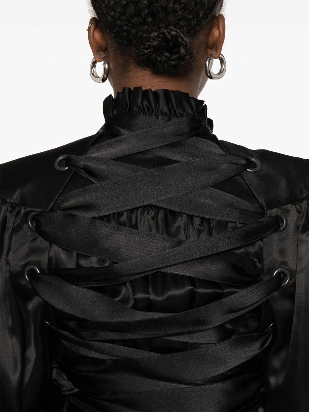 satin shirt - 5