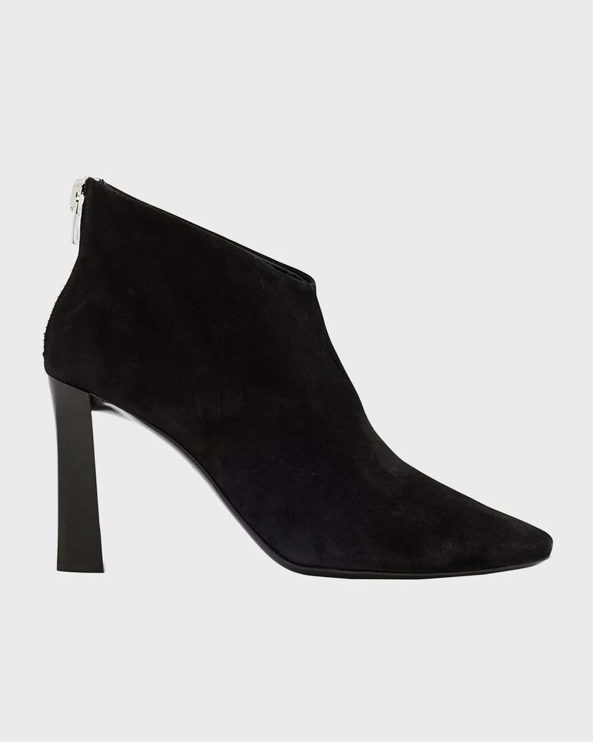 Sensorial Suede Leather Ankle Booties - 1