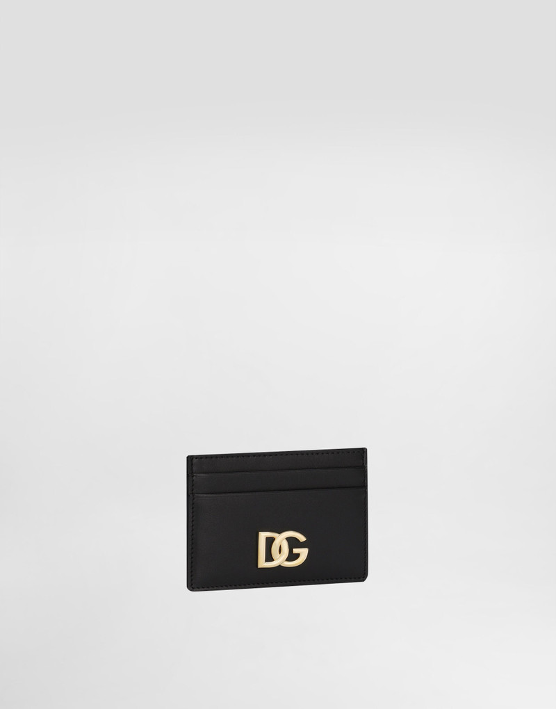 Dolce & Gabbana Calfskin card holder with DG logo outlook
