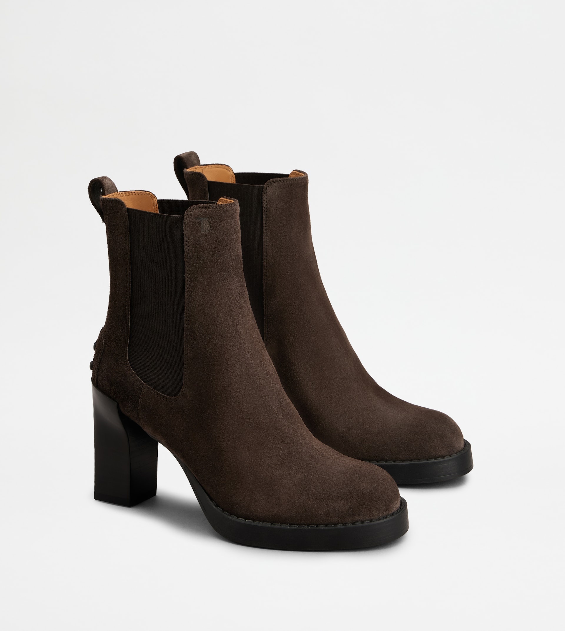 CHELSEA ANKLE BOOTS IN SUEDE - BROWN - 2