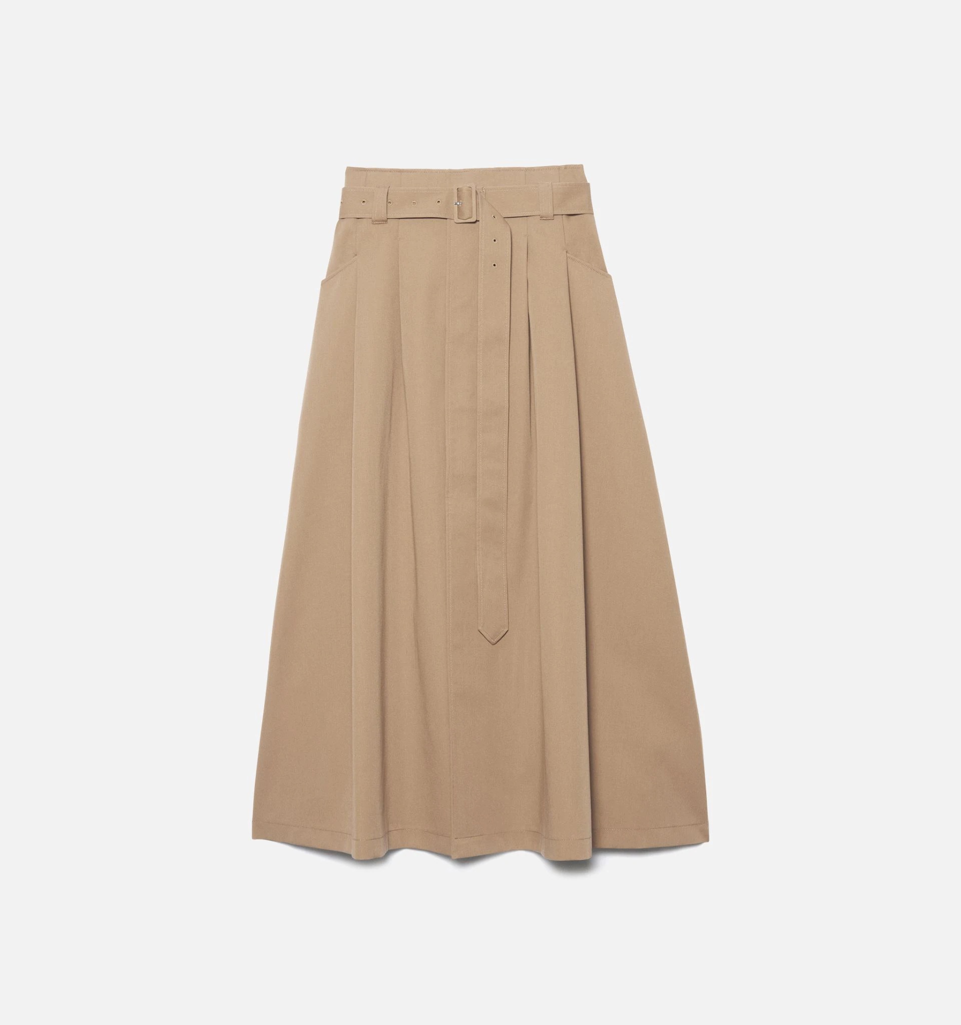 Long Flared Skirt - 5