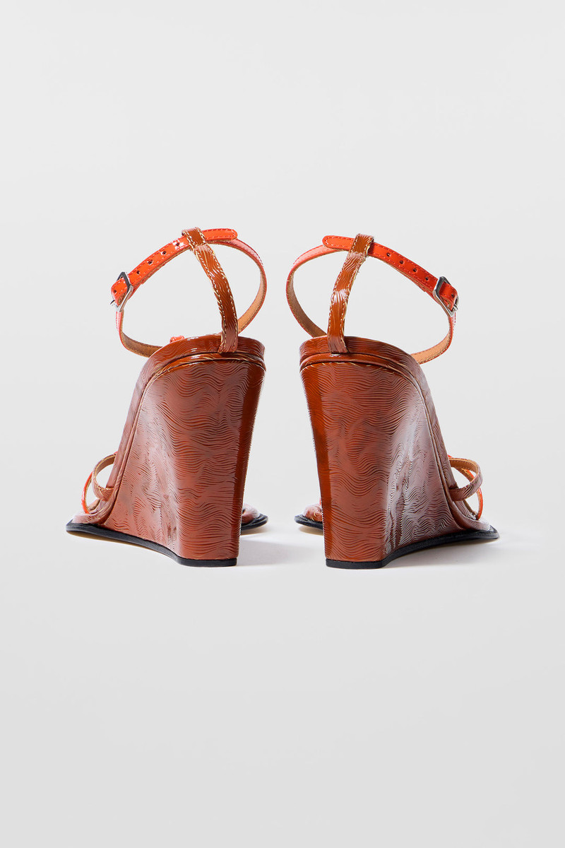 TURBO SANDALO HEELS / orange 3