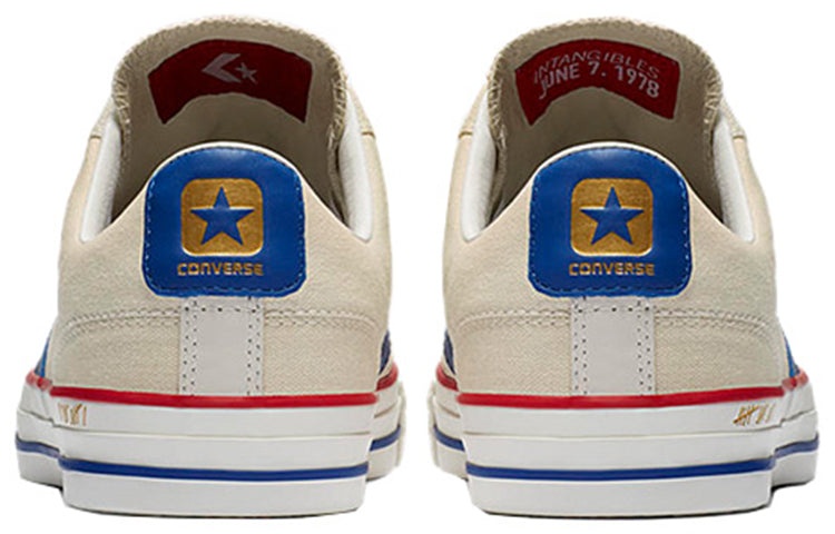 Converse Star Player Ox 'Creamwhite Blue' 161409C - 4