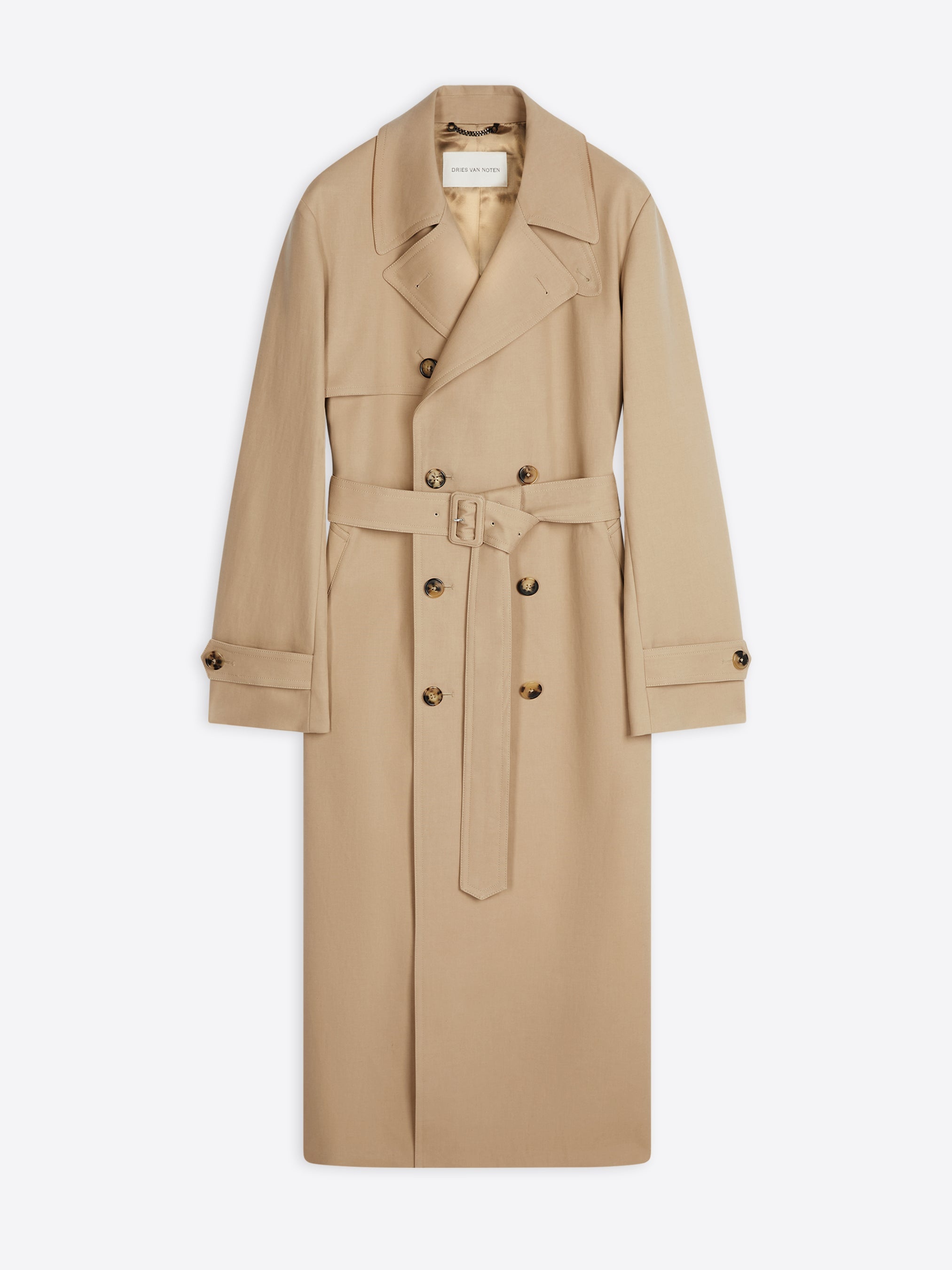 Dries Van Noten COTTON TRENCH COAT | REVERSIBLE