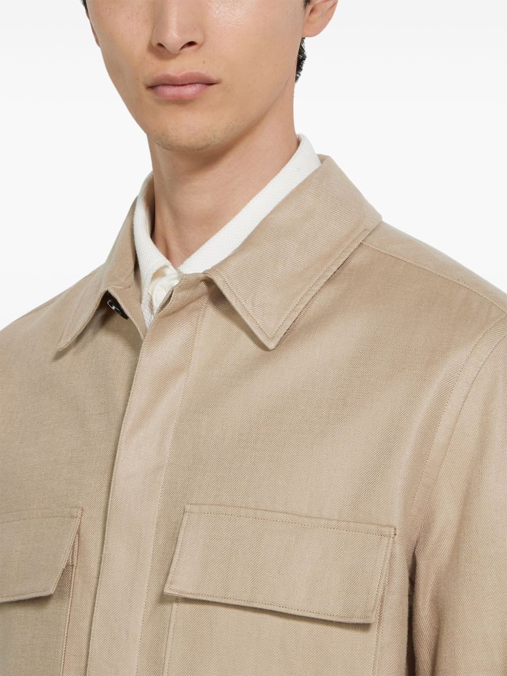 Oasi Lino overshirt - 4