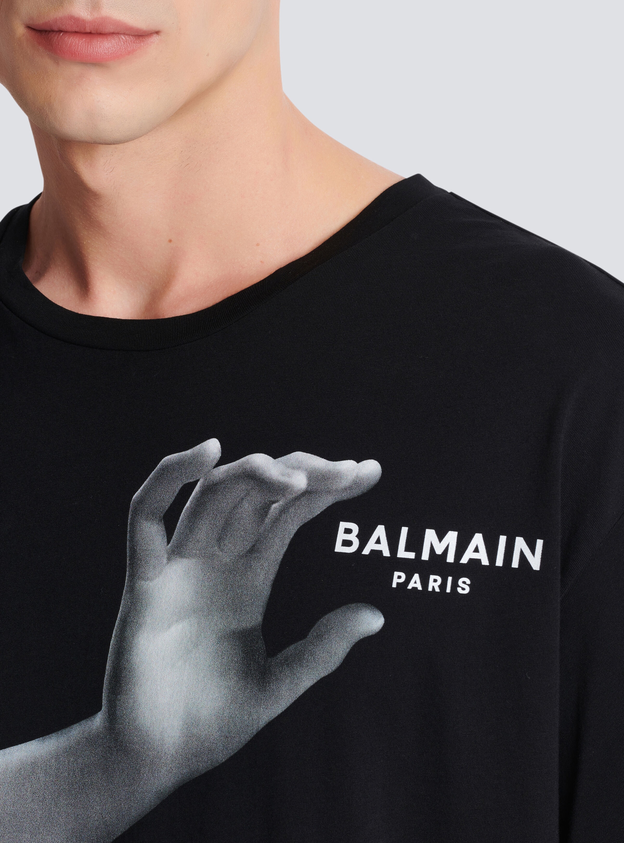 Classic statue print T-shirt - 7