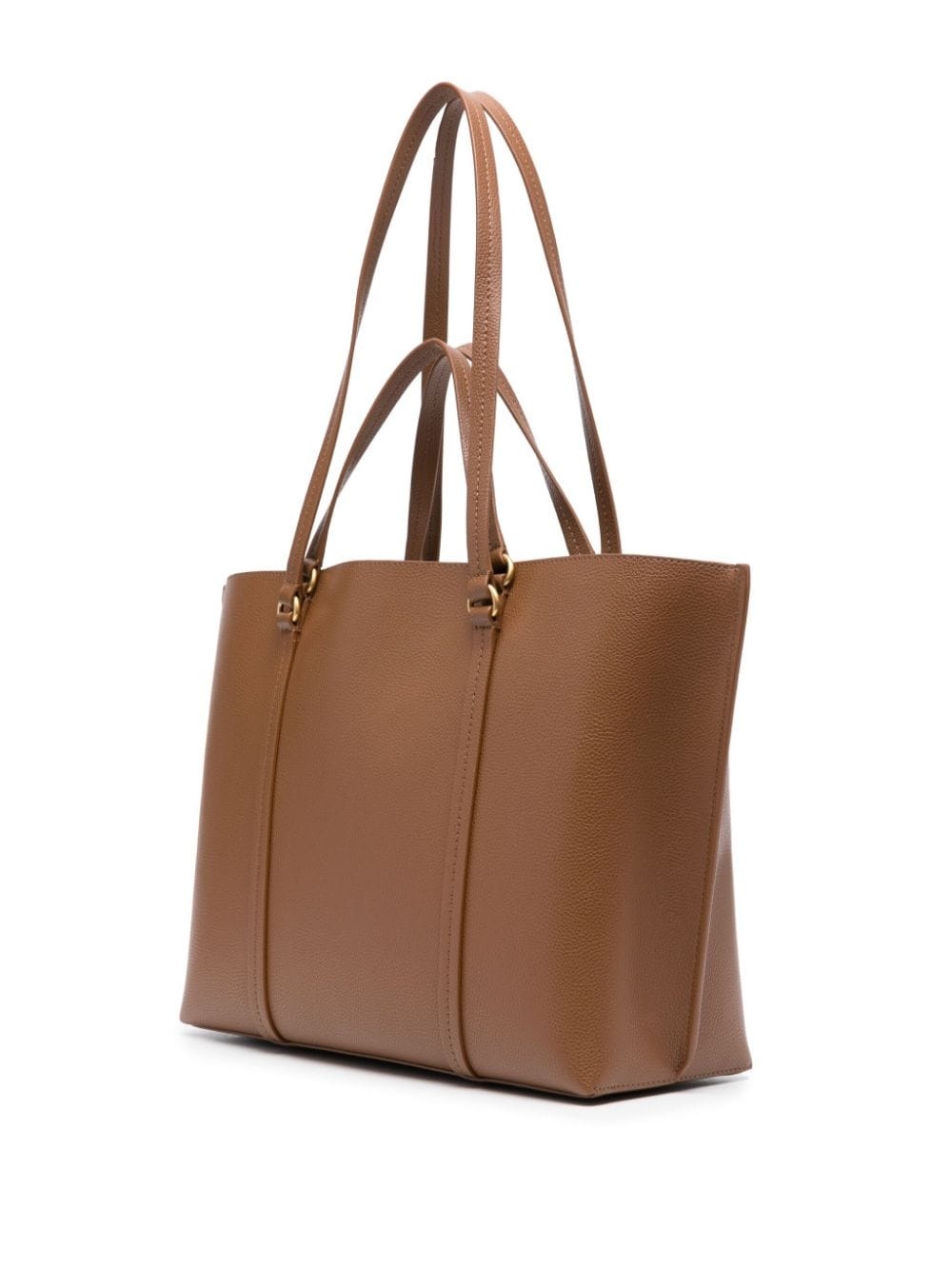 PINKO Love-Birds-motif leather bag | REVERSIBLE