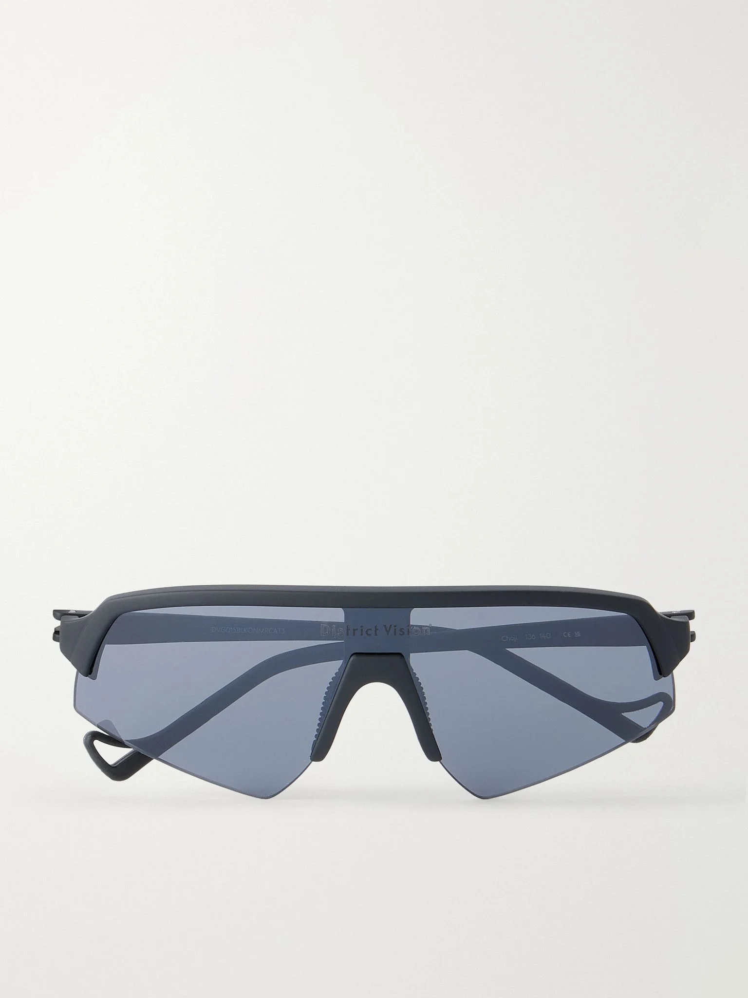 Choji Turbo Blade D-Frame TR90 Sunglasses Black - 1