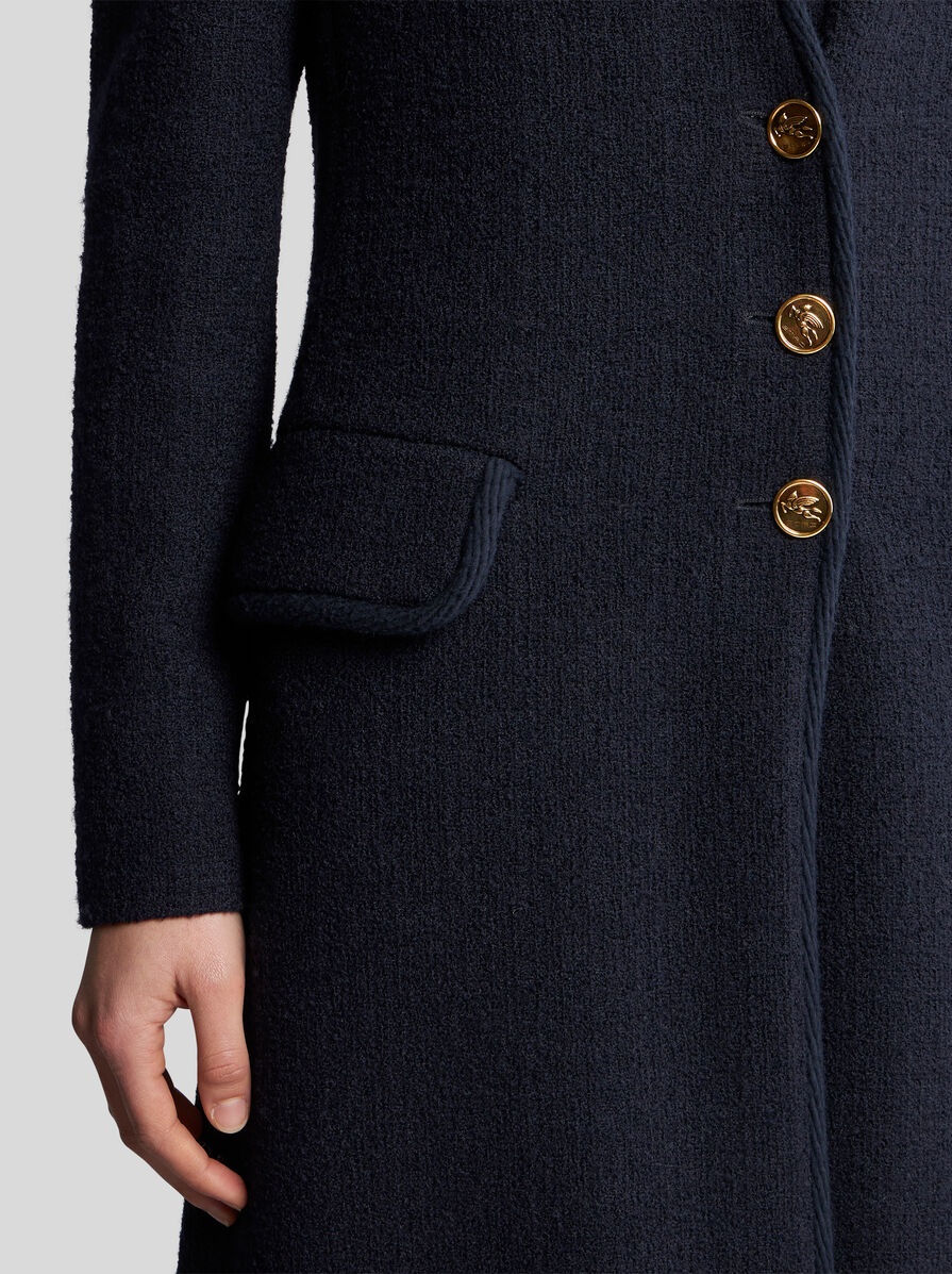 DUSTER COAT WITH PEGASO BUTTONS - 2