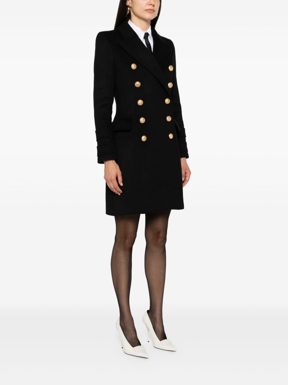 military-style coat - 5