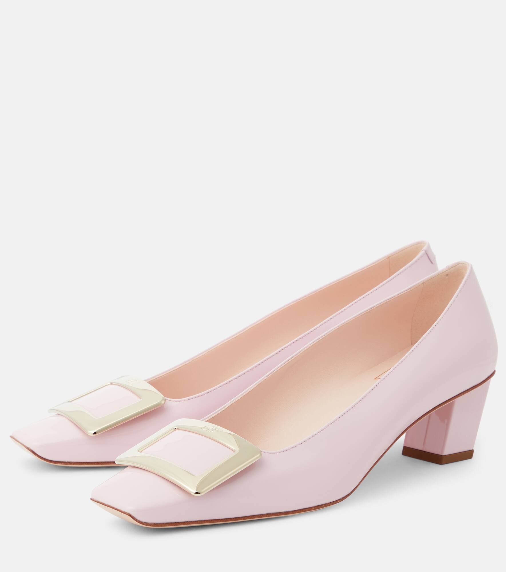 Belle Vivier 45 leather pumps - 5