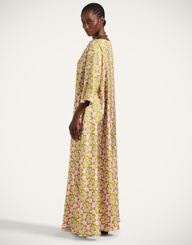 Muumuu Dress Round Neck 5