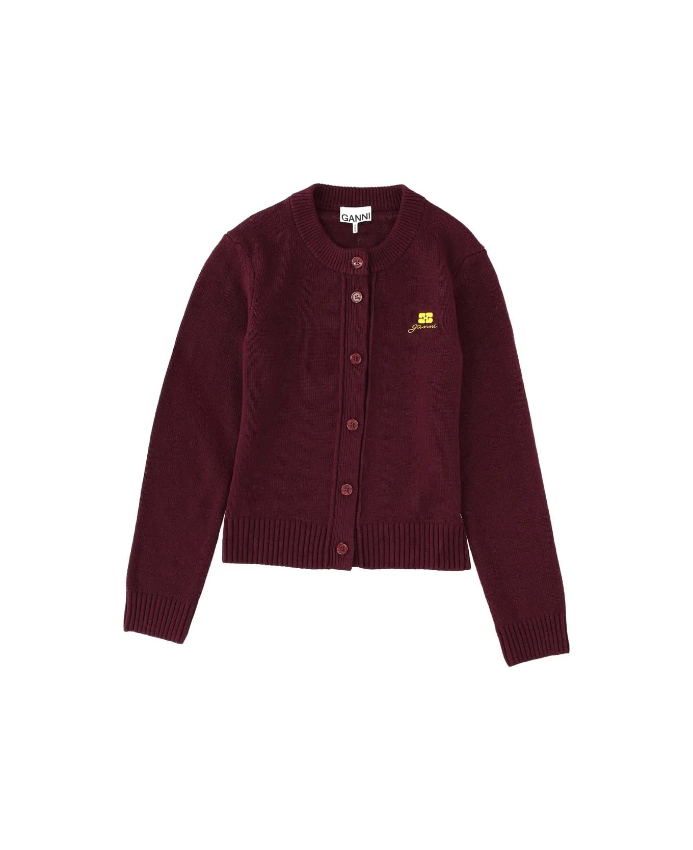 Cardigan With Logo - 1