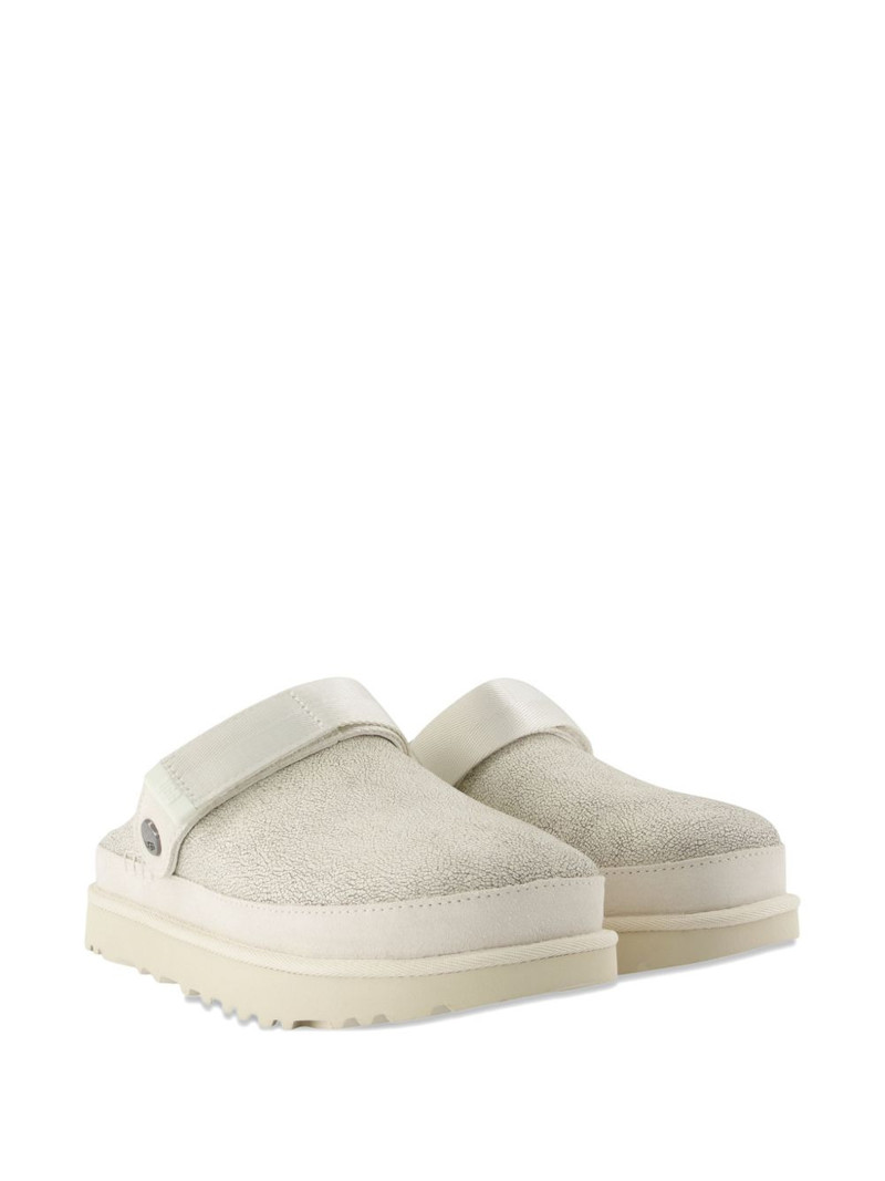 UGG Goldenstar crackle-effect mules outlook