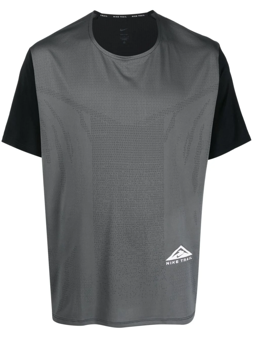panelled short-sleeve T-shirt . - 1