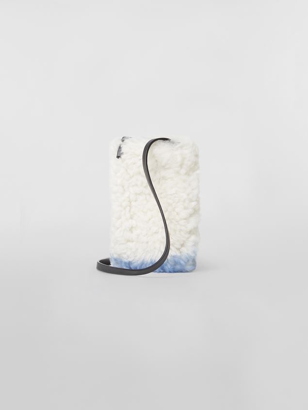 SHEARLING IPHONE CASE WITH SPRAYED DETAILING - 3