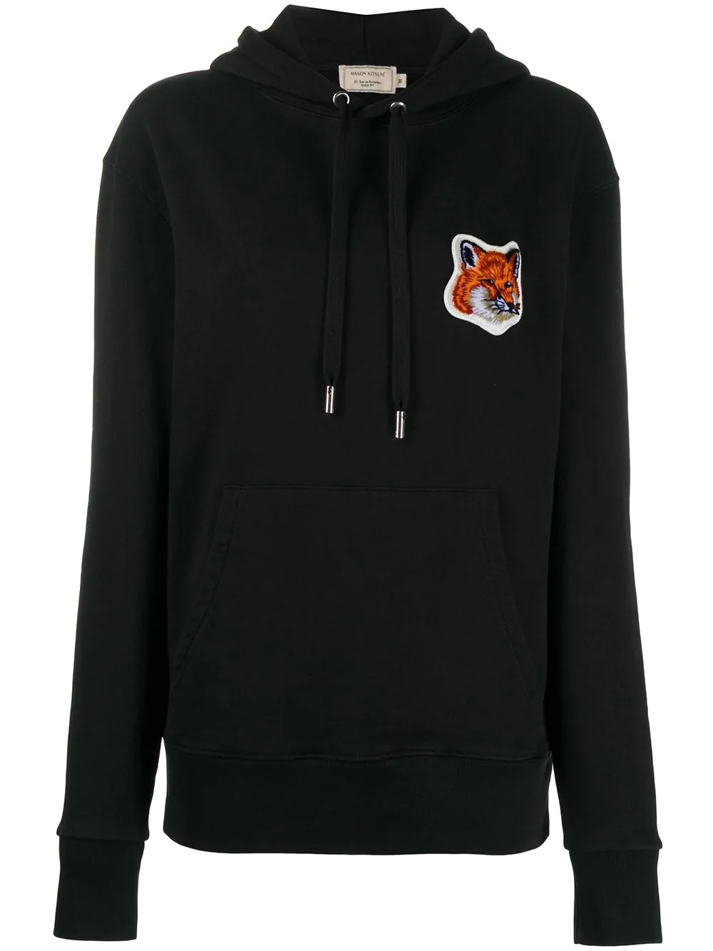 chest logo hoodie  - 1