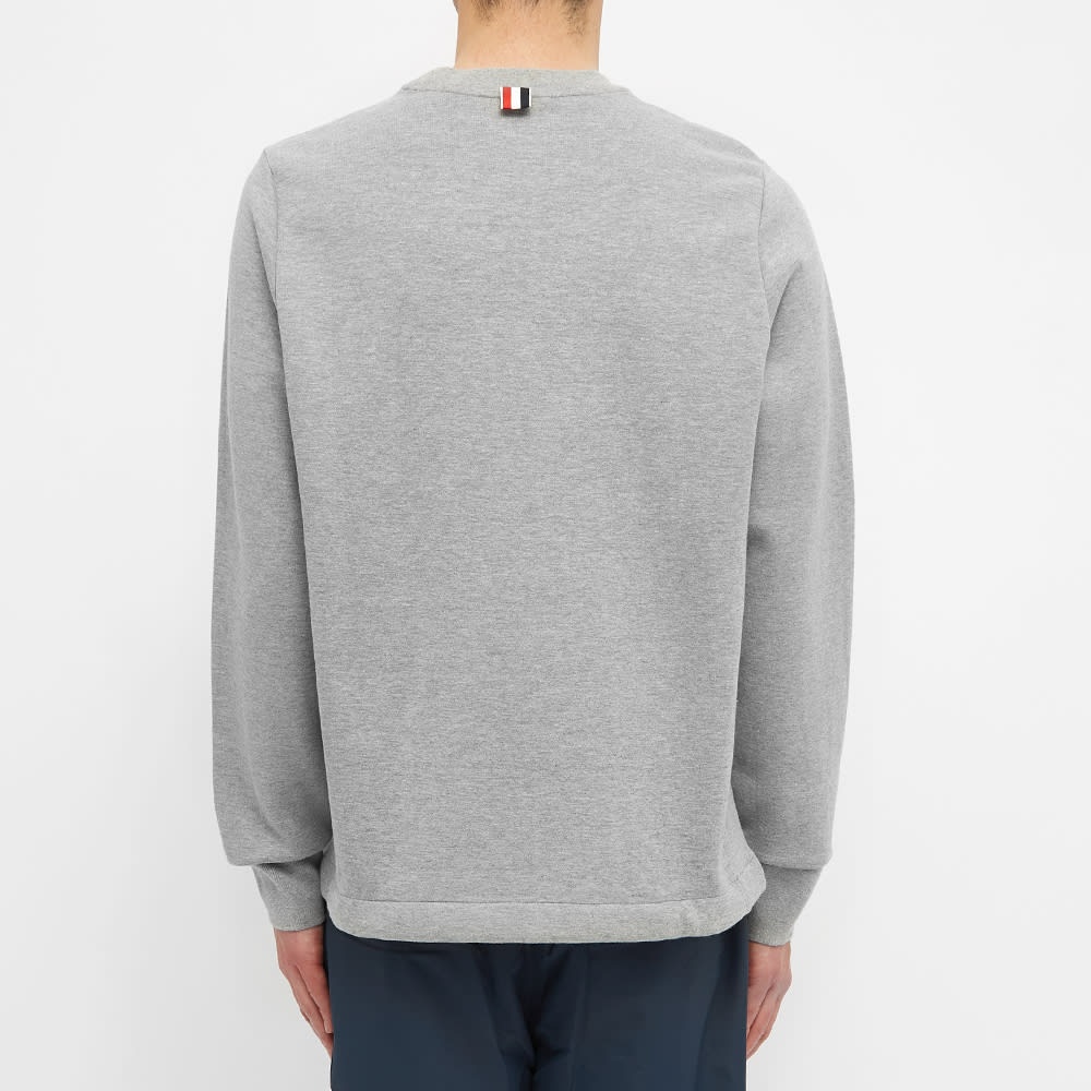 Thom Browne Four Bar Drawcord Crew Sweat - 6