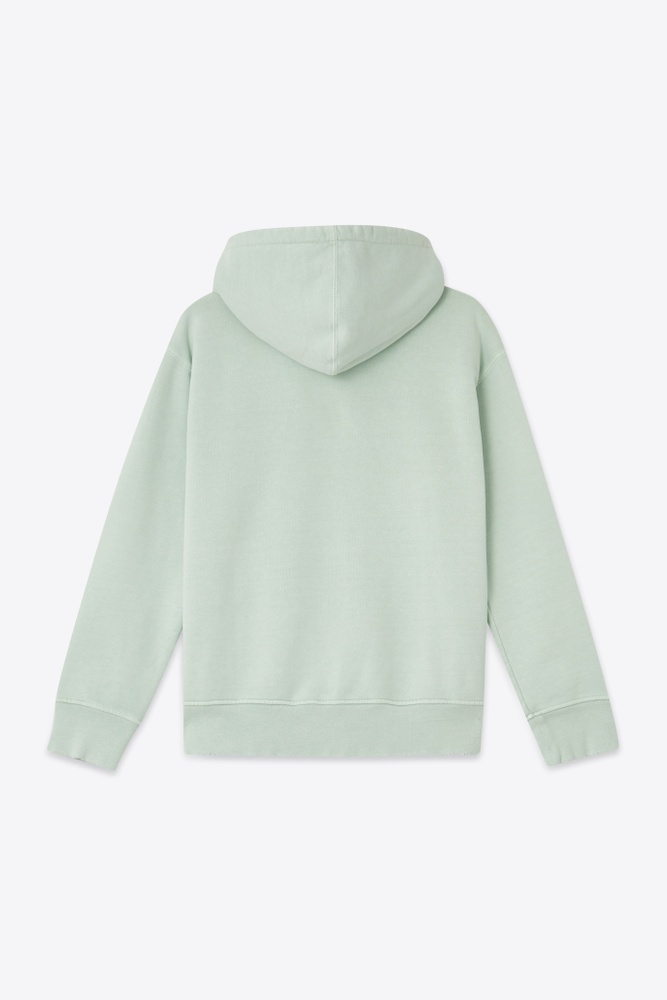 SWEATER HOODIE 02 PASTEL GREEN - 3