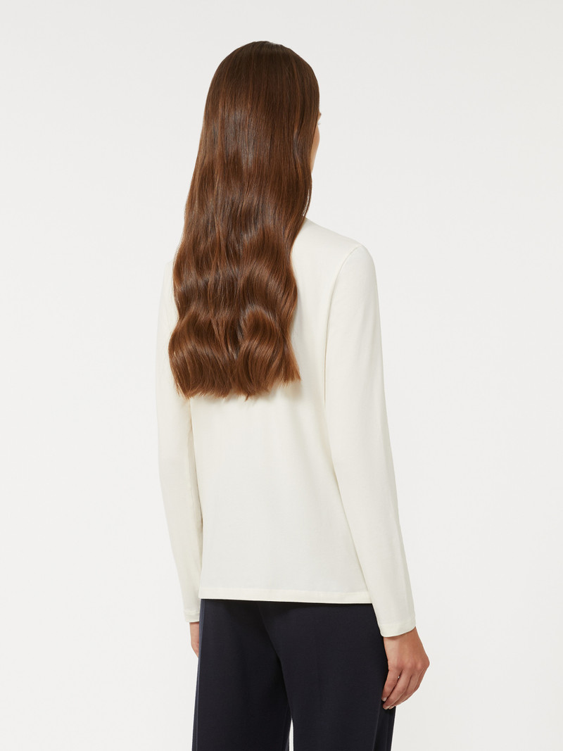 RENOIR Fitted stretch jersey T-shirt 4
