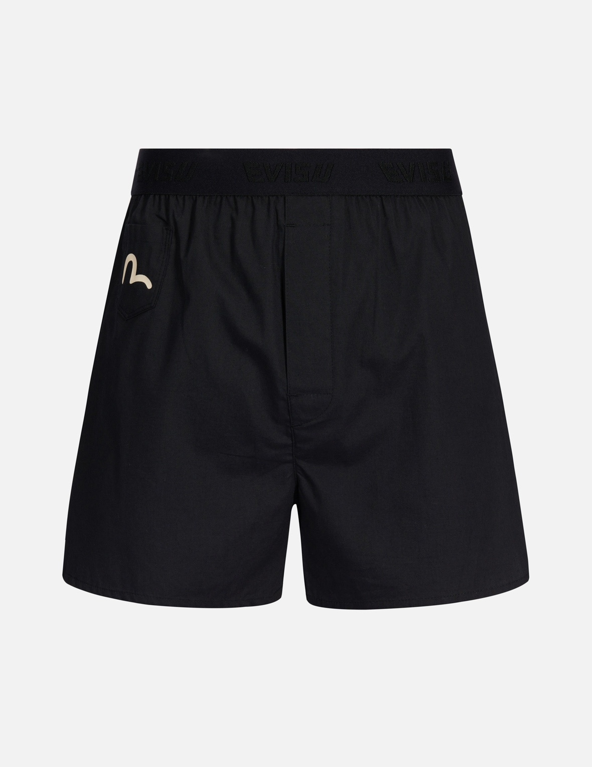 DRAGON-KOI DAICOCK PRINT BOXER SHORTS - 1