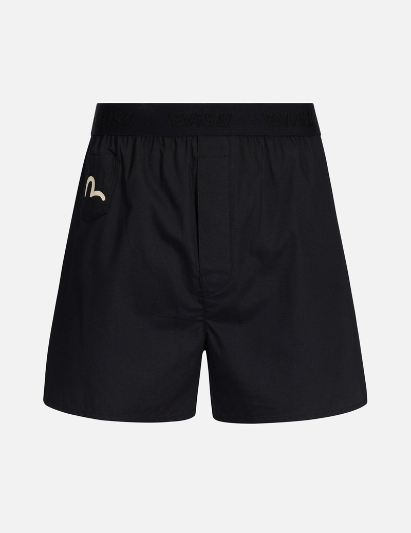 DRAGON-KOI DAICOCK PRINT BOXER SHORTS 1