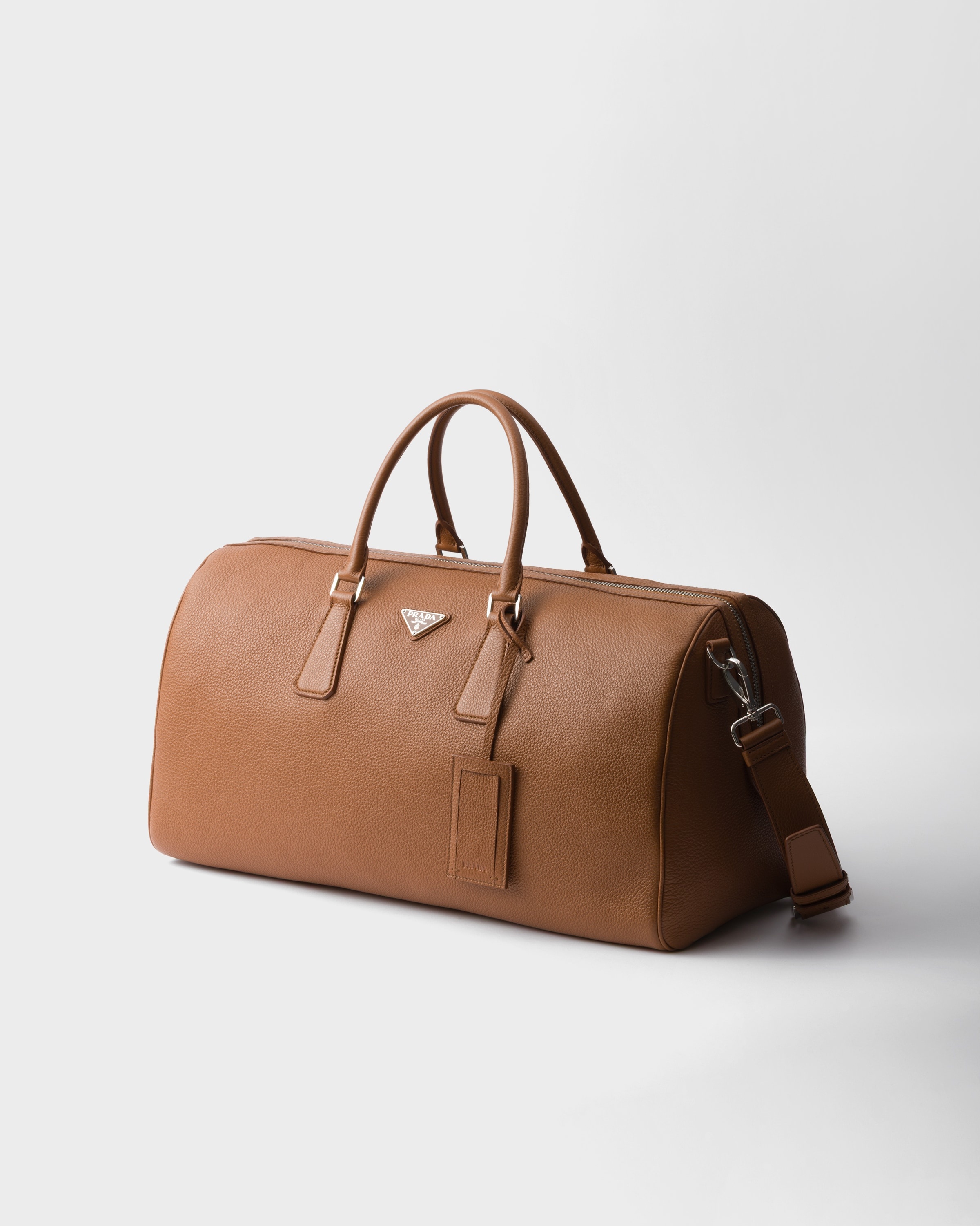 Leather duffel bag - 3