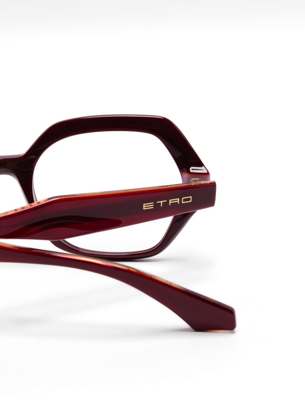 geometric-frame glasses - 3