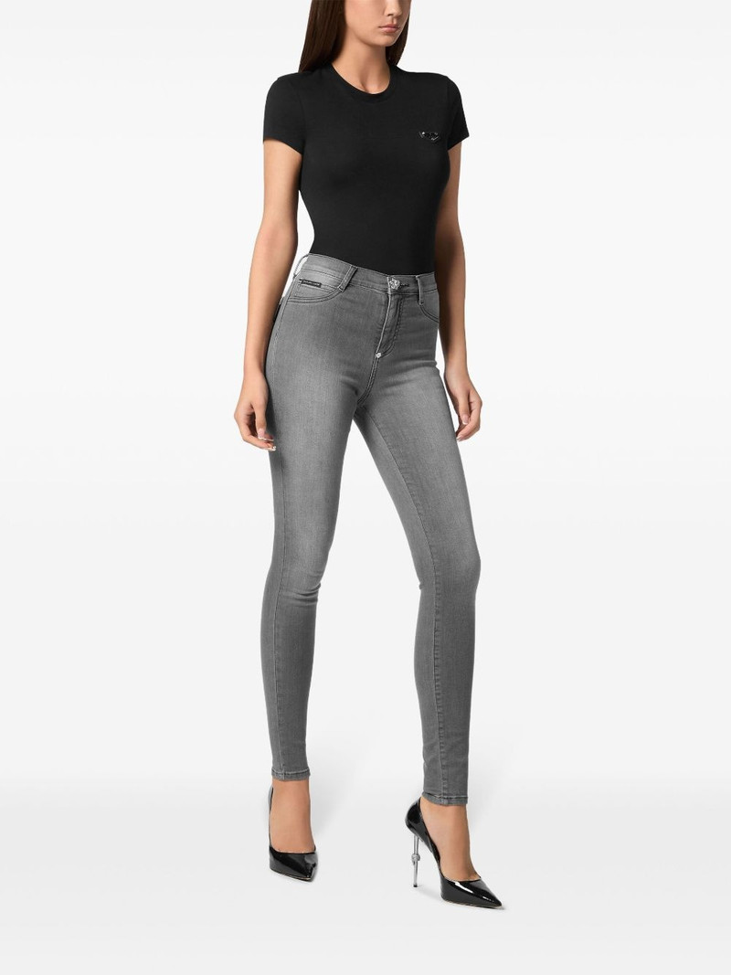 PHILIPP PLEIN high-waisted jeans outlook