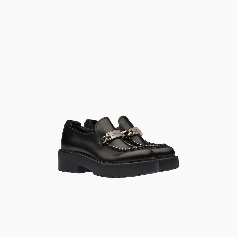 Leather loafers - 1