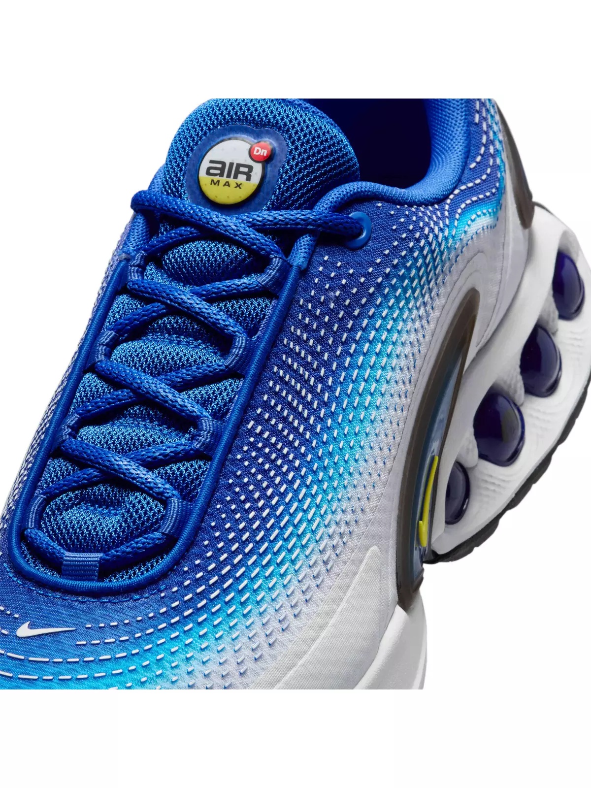Air Max Dn "Racer Blue/Blue Fury/Black/Vibrant Yellow" Men's Shoe - 7