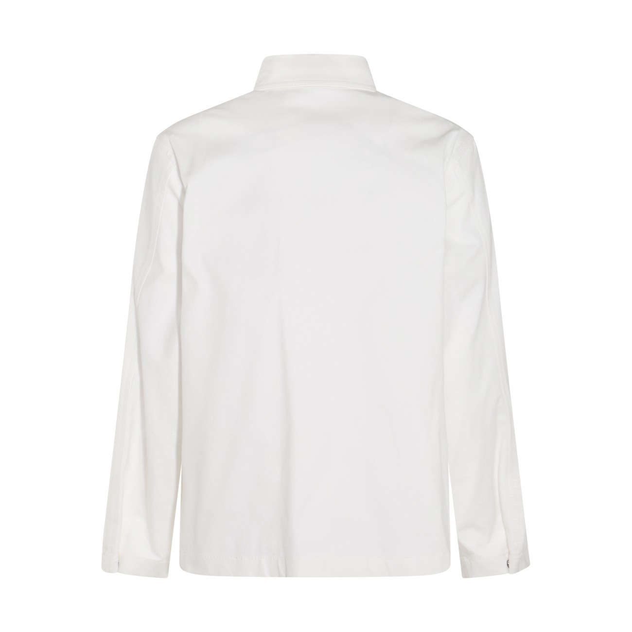 white cotton blend shirt - 2