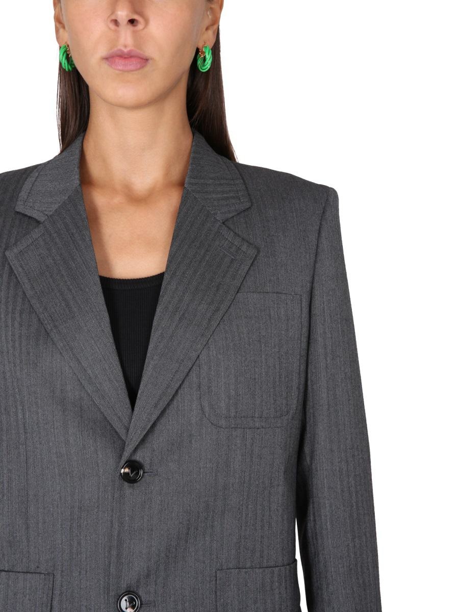 ジャケット BOTTEGA VENETA CHEVRON PATTERN JACKET (724202_V2KF01264) Bottega Veneta Bottega Veneta Chevron Pattern Jacket