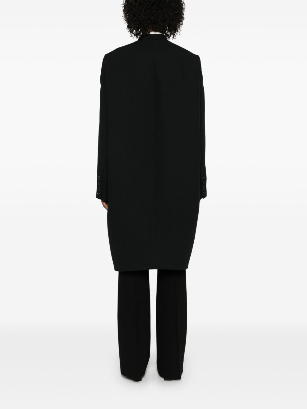 Deep pleat coat - 4