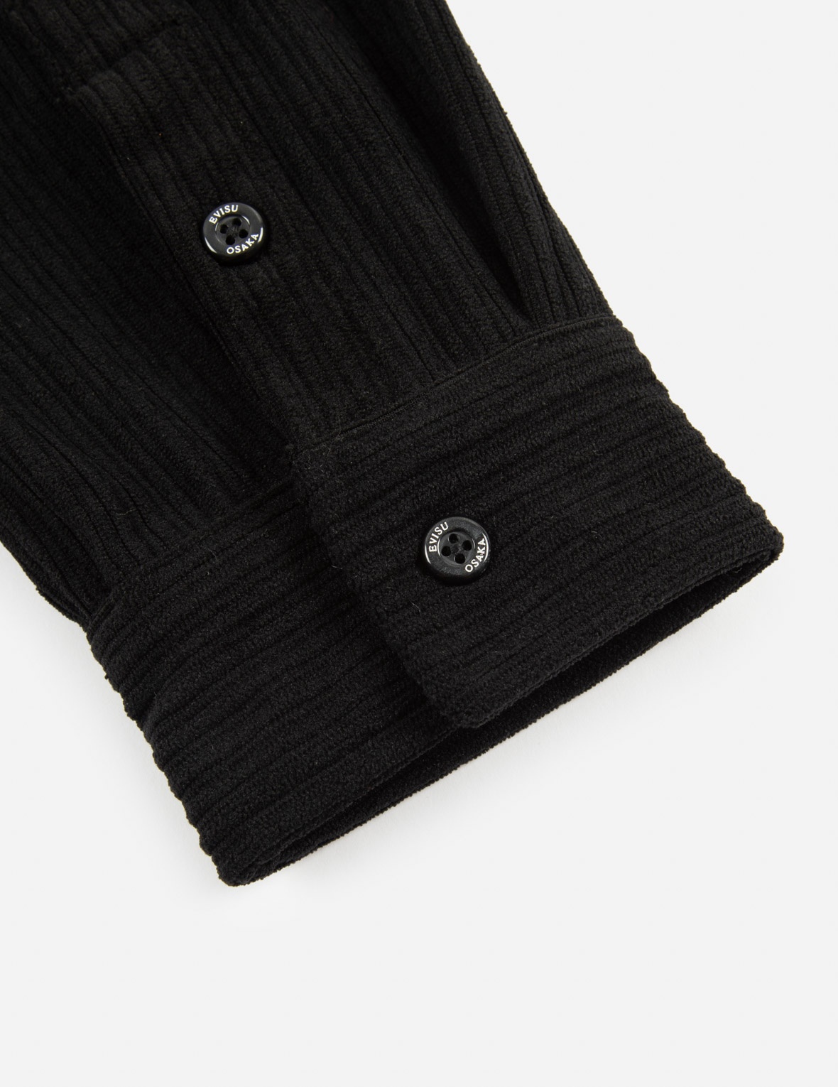 MAPLE LEAVE-PATTERN KAMON APPLIQUÉ RELAX FIT WORK SHIRT - 9