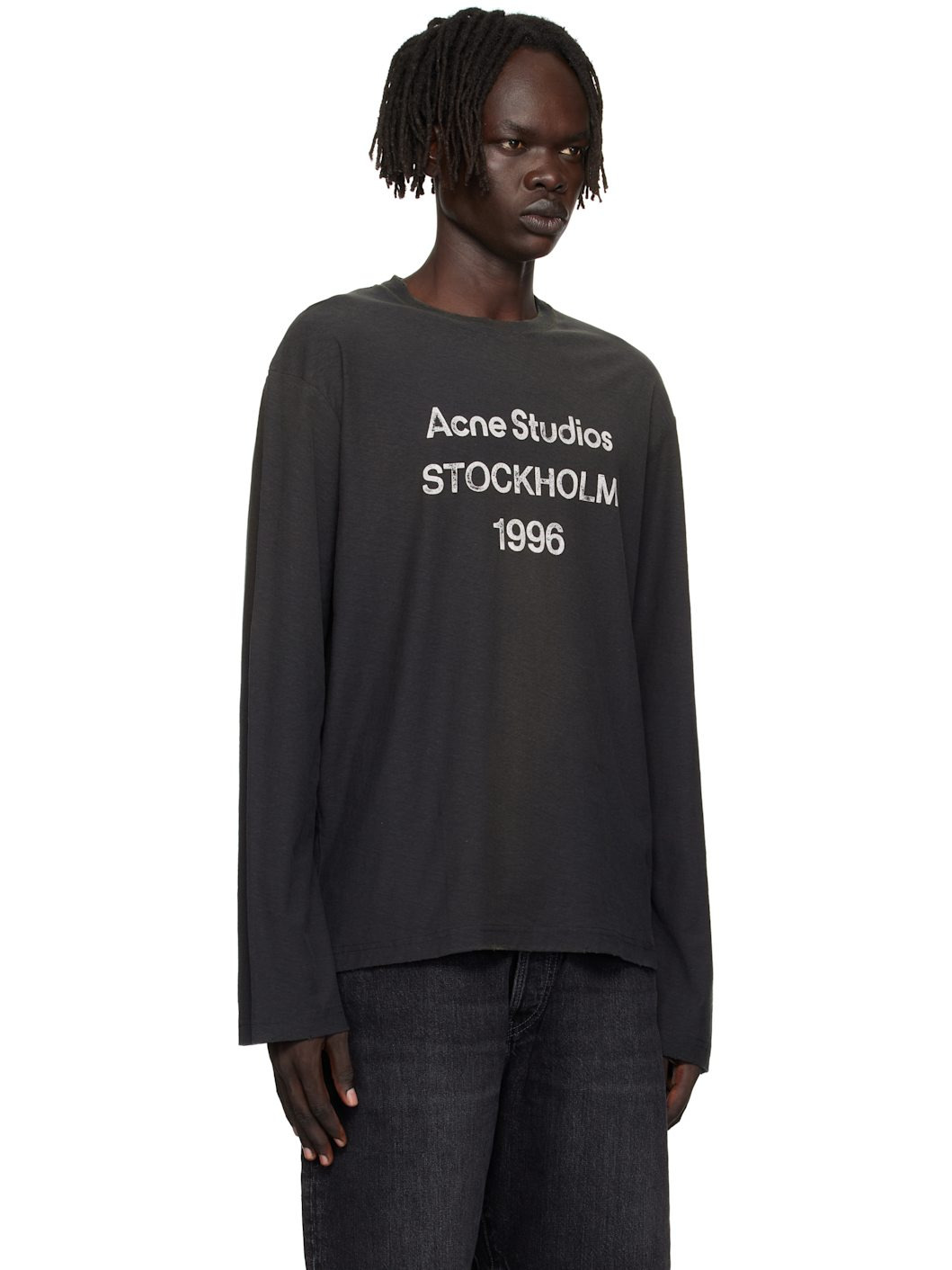 Black Logo Relaxed Fit T-shirt - 2