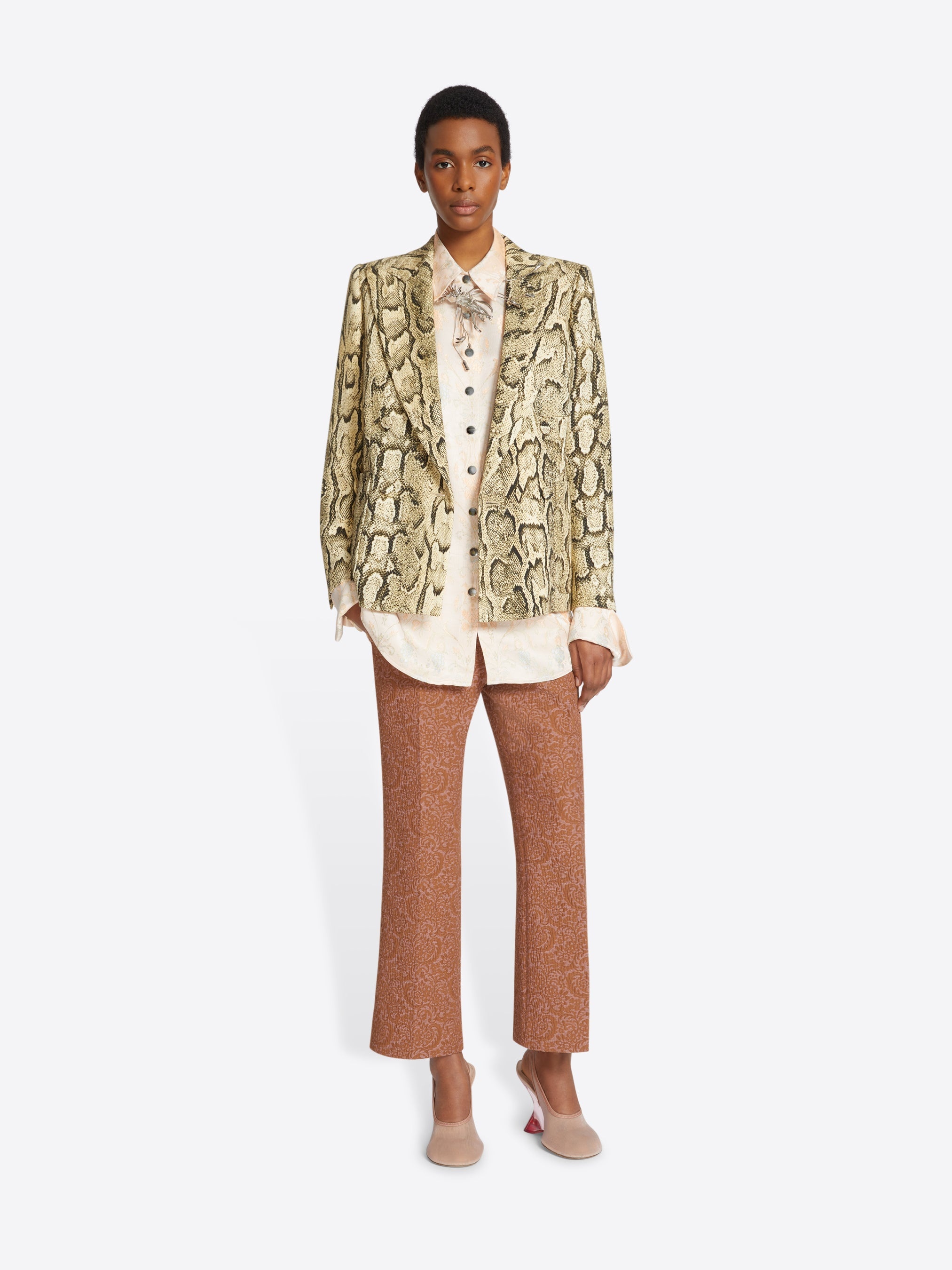 JACQUARD BLAZER - 2