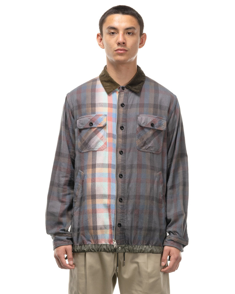 OVERDYE PLAID SHIRT MULTI 3