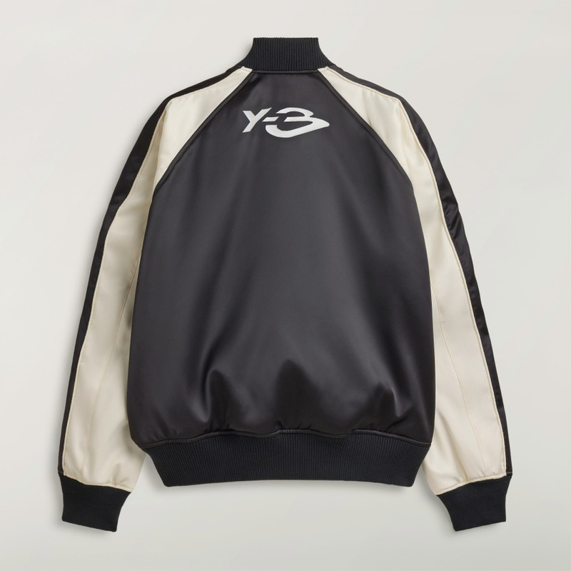 Y-3 LIQUID LOGO SATIN SOUVENIR JACKET 3
