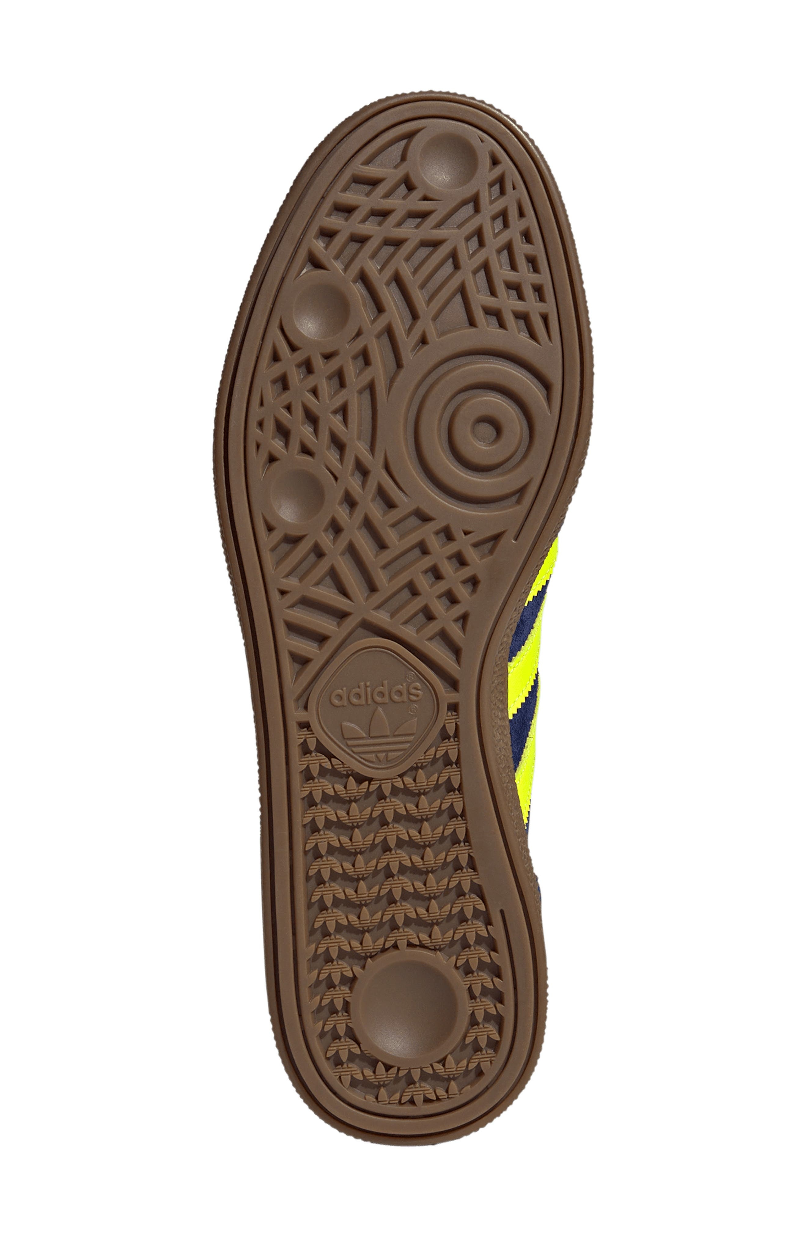 adidas Gender Inclusive Handball Spezial Sneaker in Blue/Yellow/Gold Metallic at Nordstrom - 5