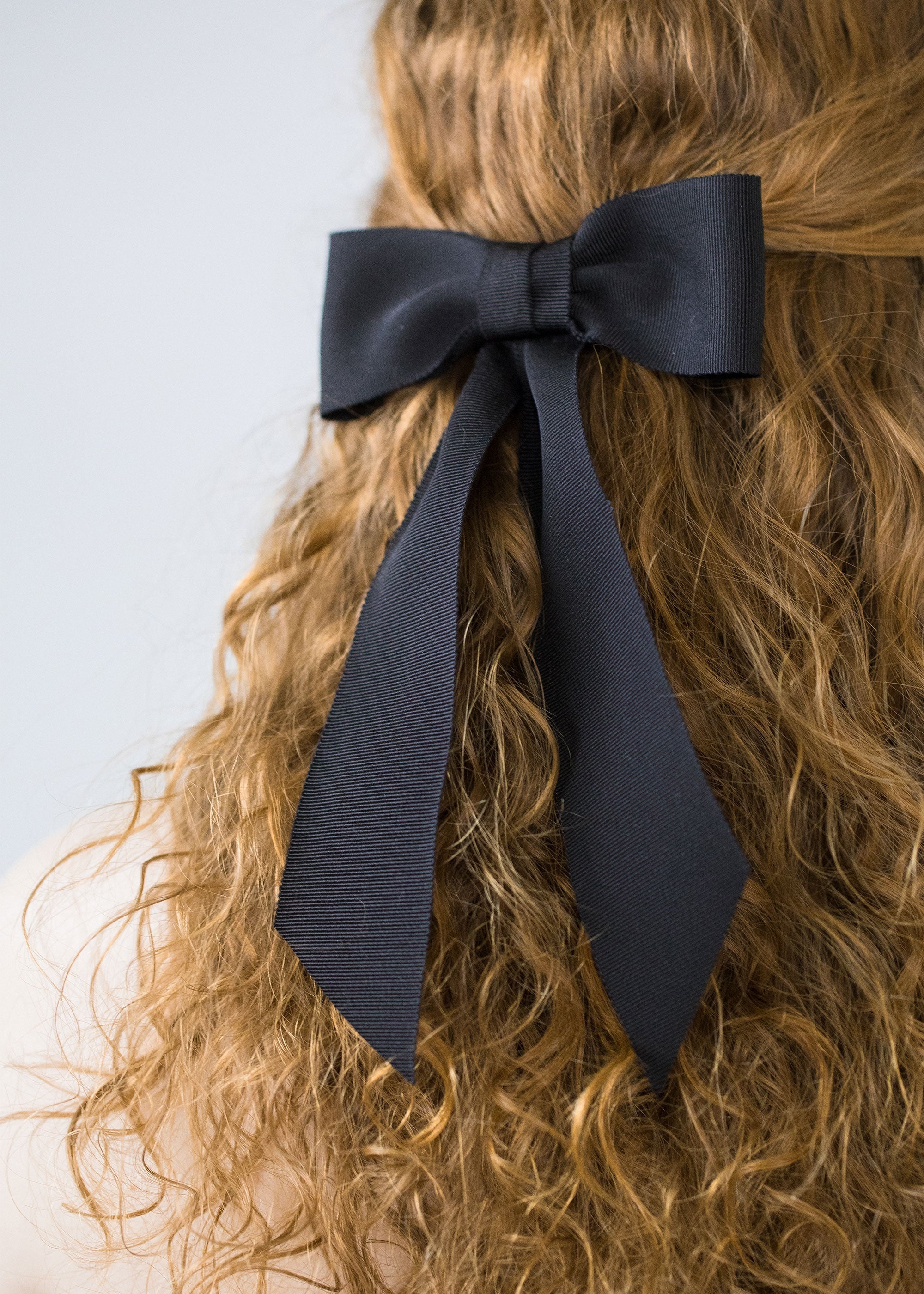 Alice Grosgrain Bow Barrette - 3