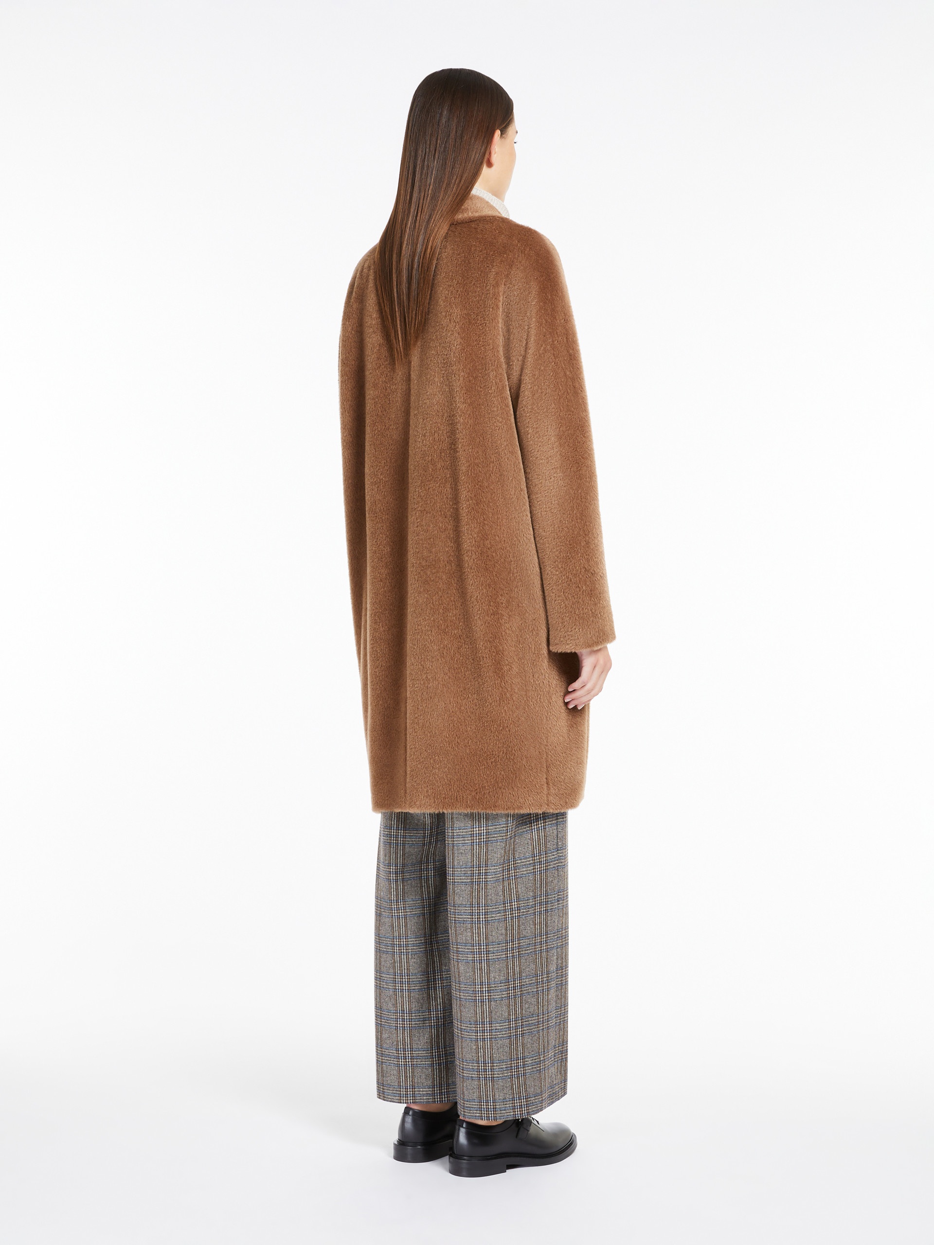 ROSETO Midi alpaca and wool coat - 4