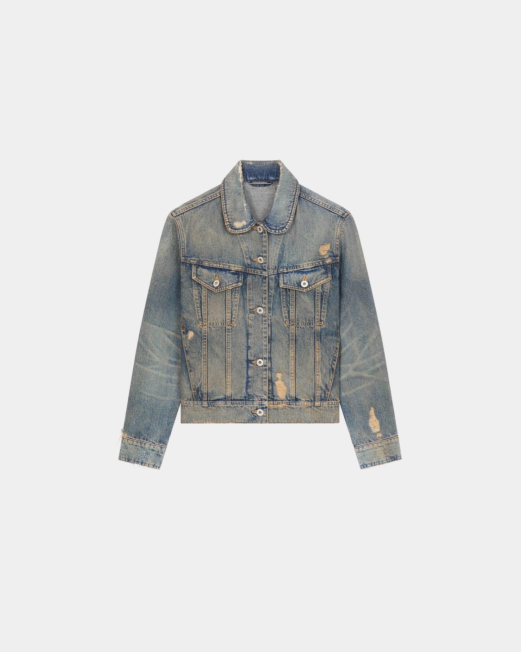 Denim trucker jacket - 1