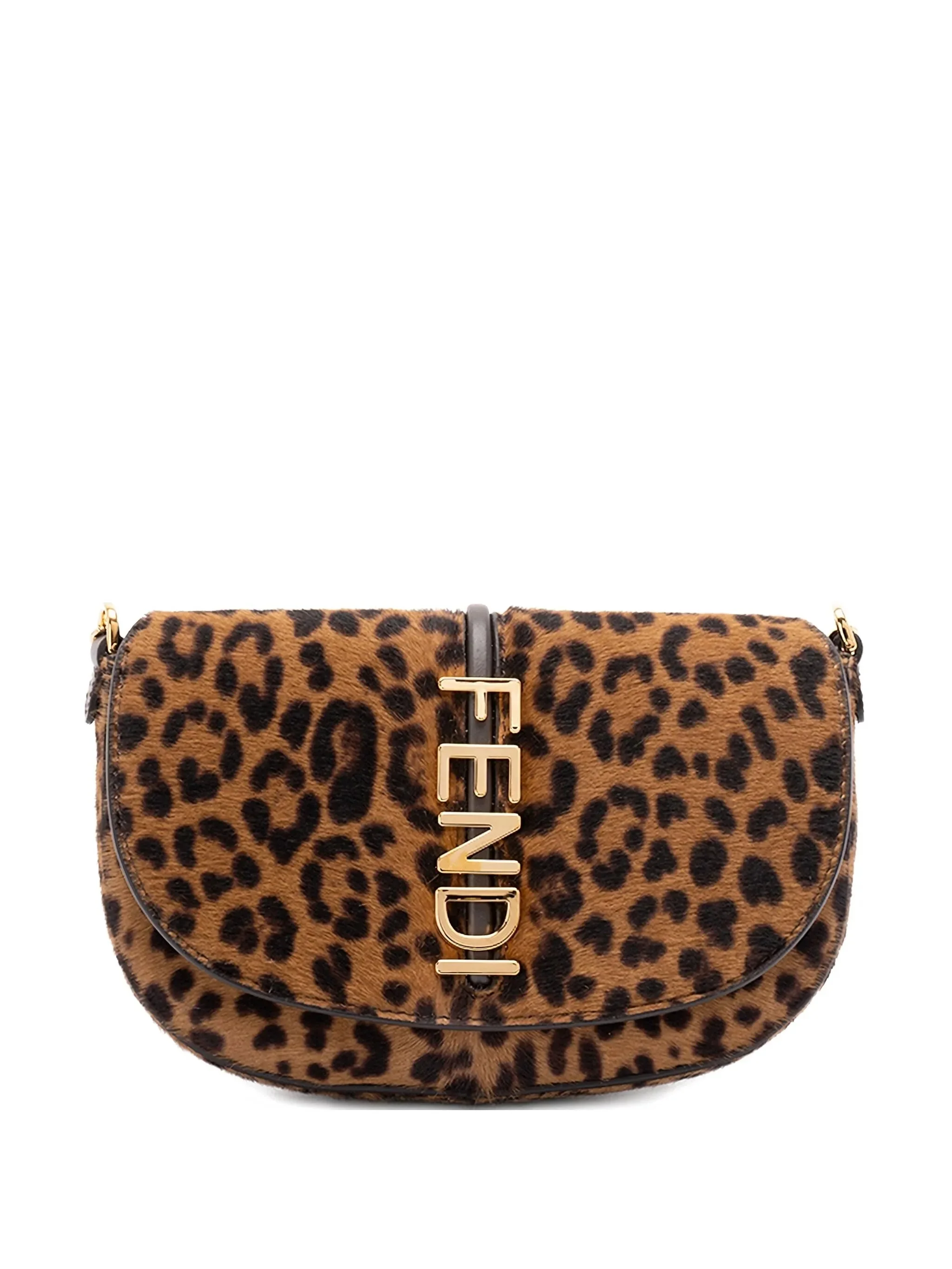 Fendi Leopard Chain Tote Bag - 1