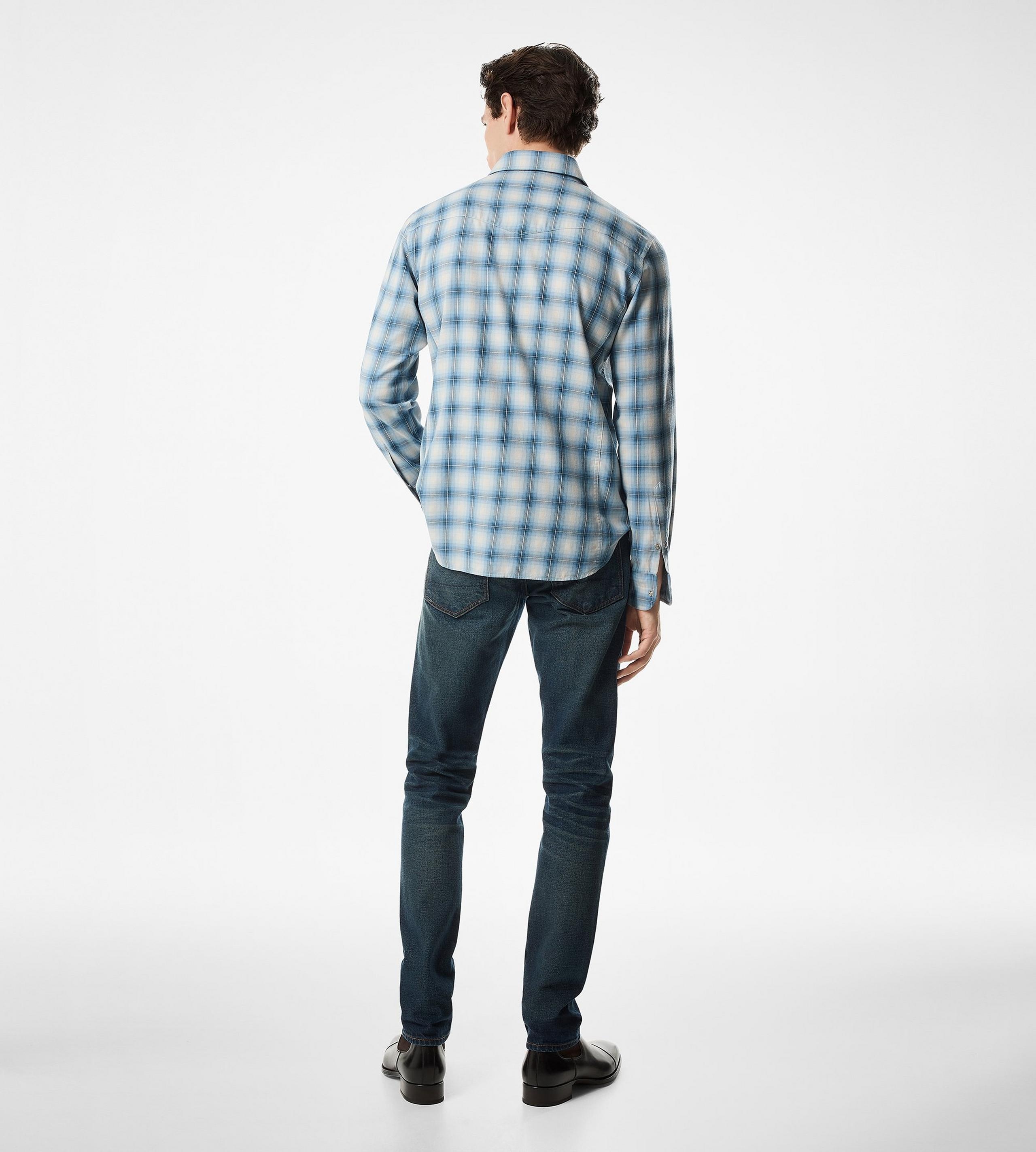 DEGRADE OVERCHECK WESTERN SHIRT - 3