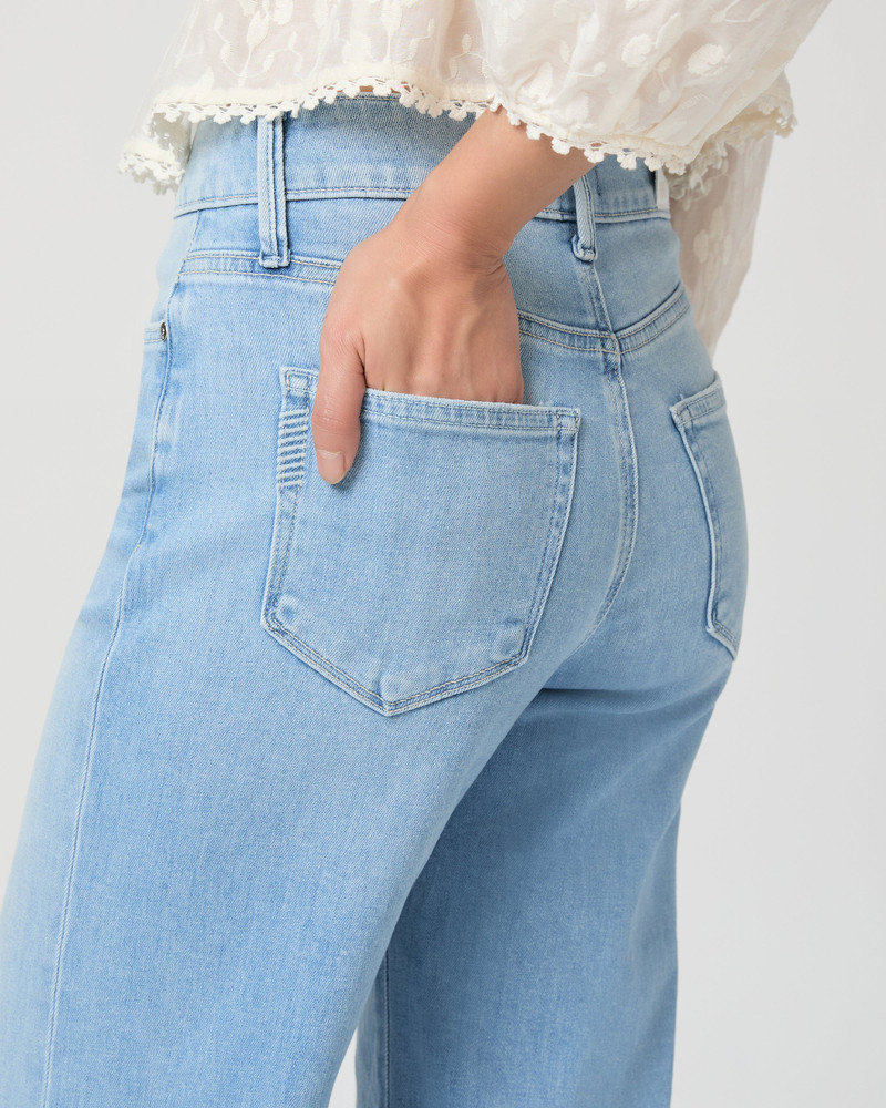 Anessa Petite 28" Wide Leg Jean 5