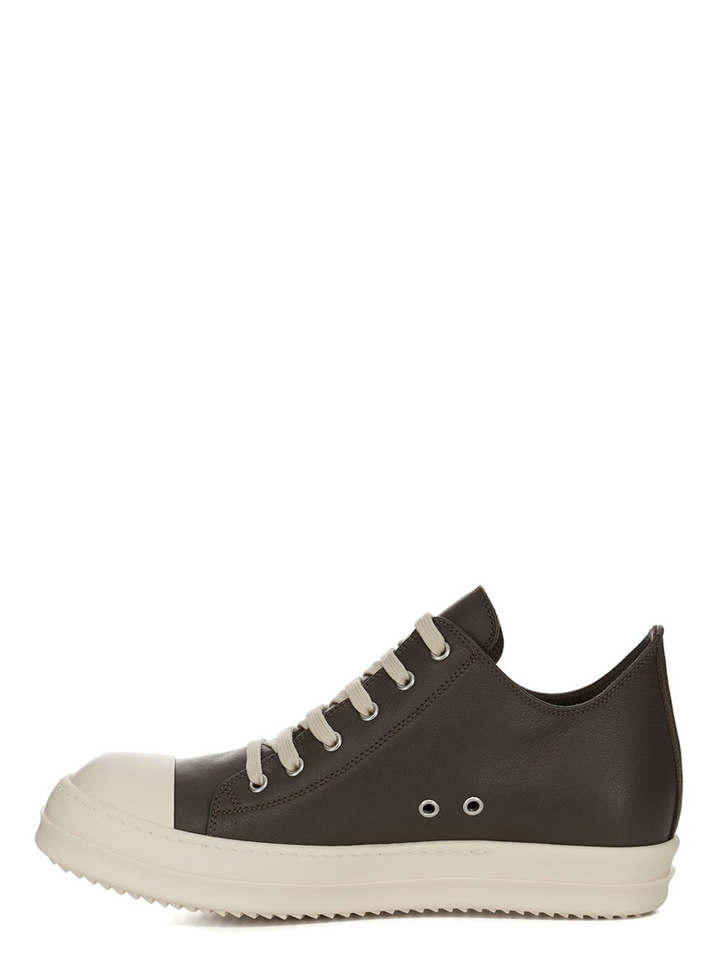 Rick Owens Ramones leather trainers outlook